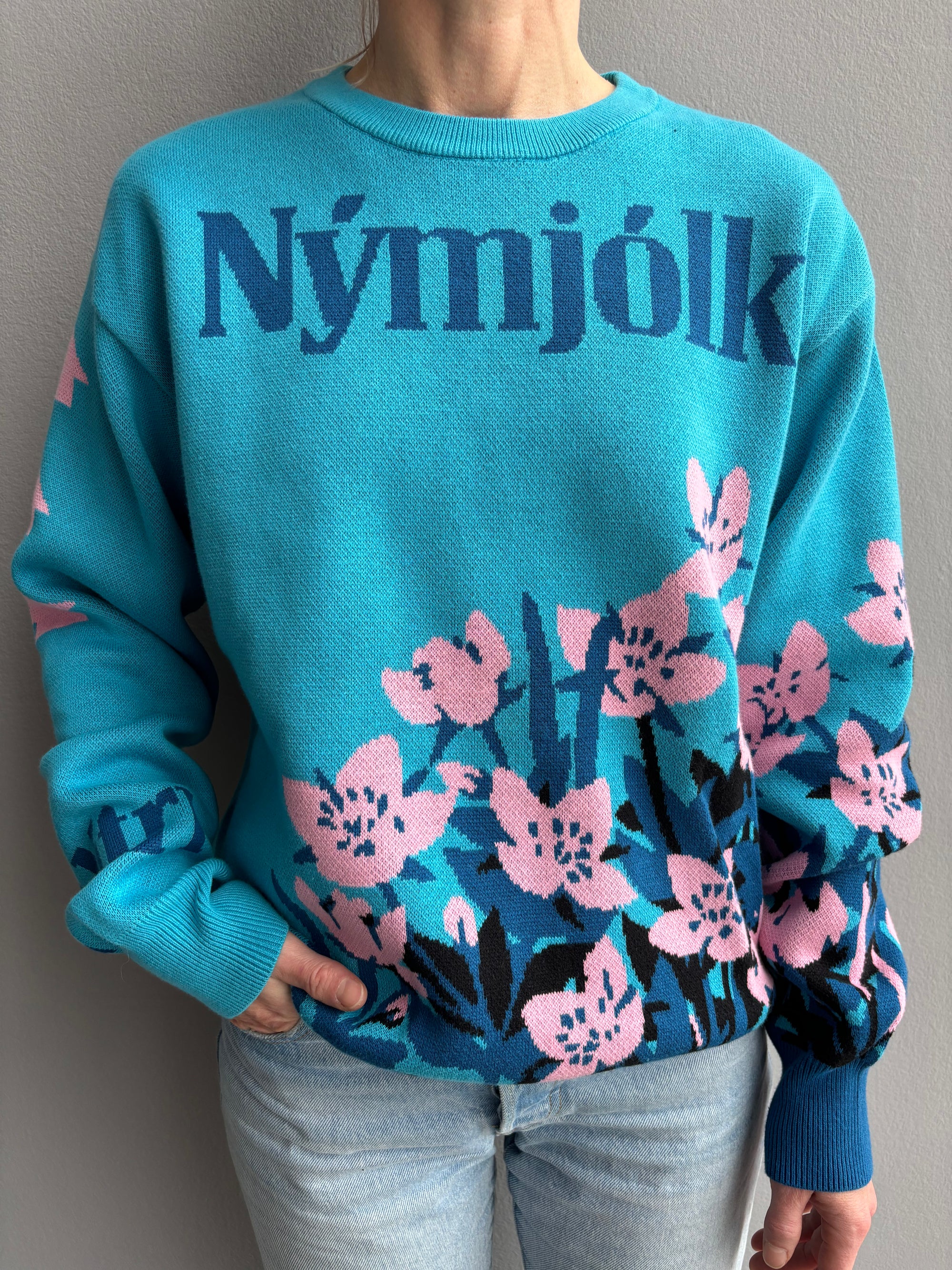 Nýmjólk prjónuð