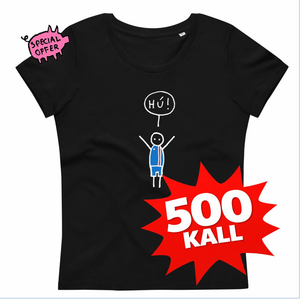 HÚ! - konubolir svartir og hvítir