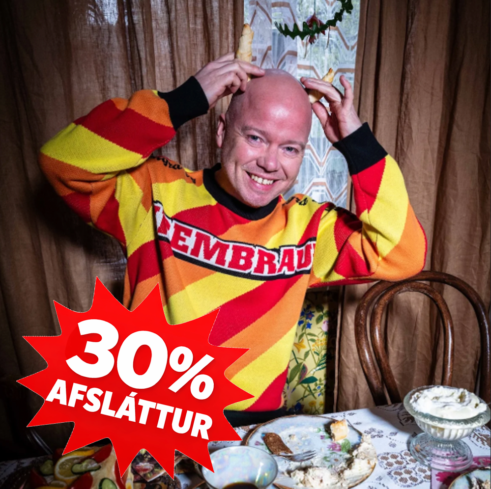 Krembrauð - prjónuð