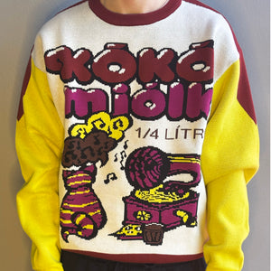 Kókómjólk prjónuð