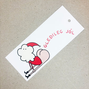 Santabooty - merkimiðar