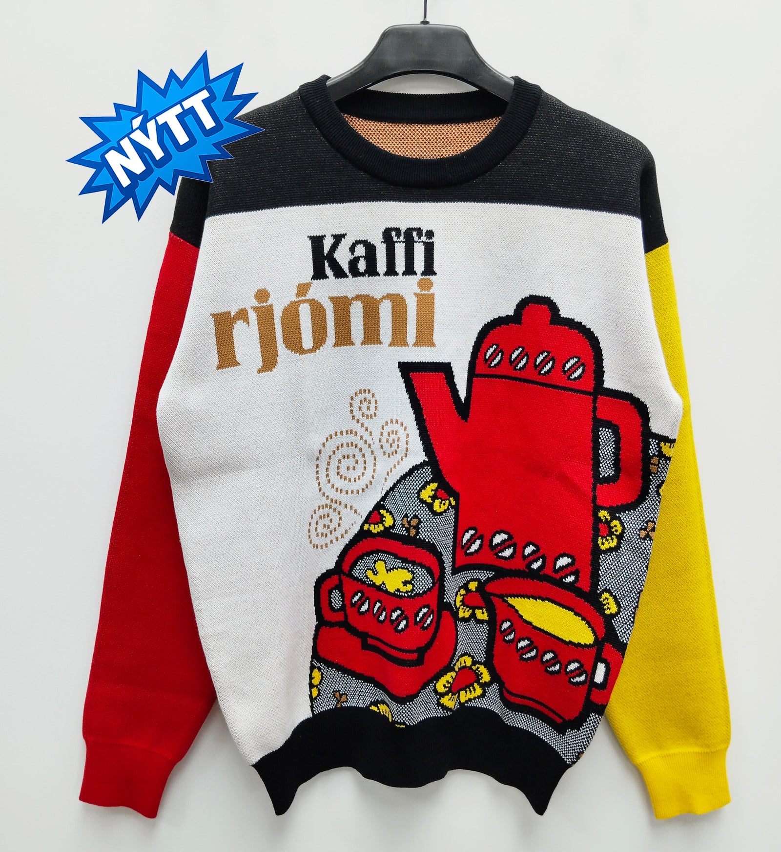 Kaffi Rjómi prjónuð - FORPÖNTUN