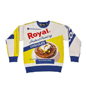 Royal prjónuð