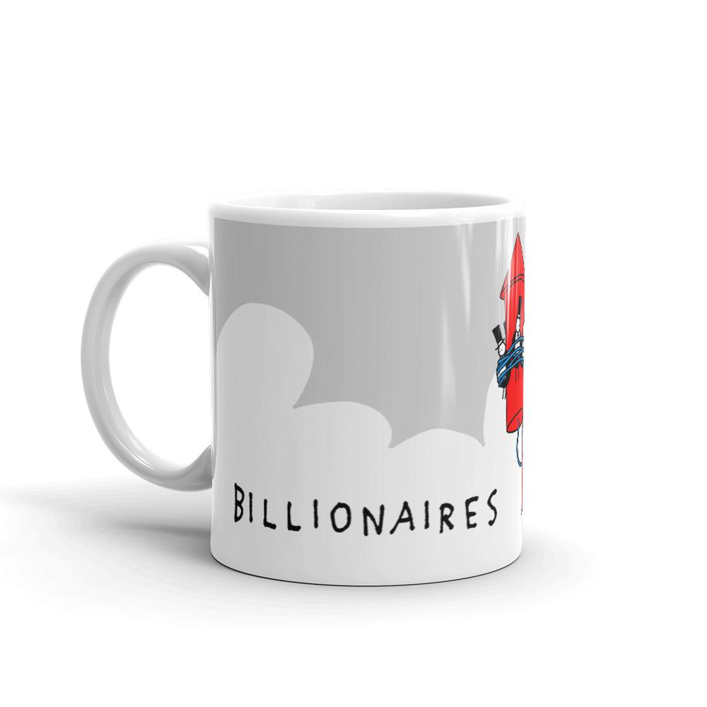 Billionaires in space