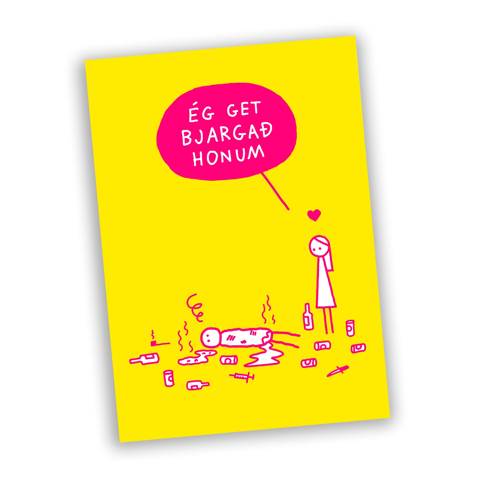 Ég get bjargað honum