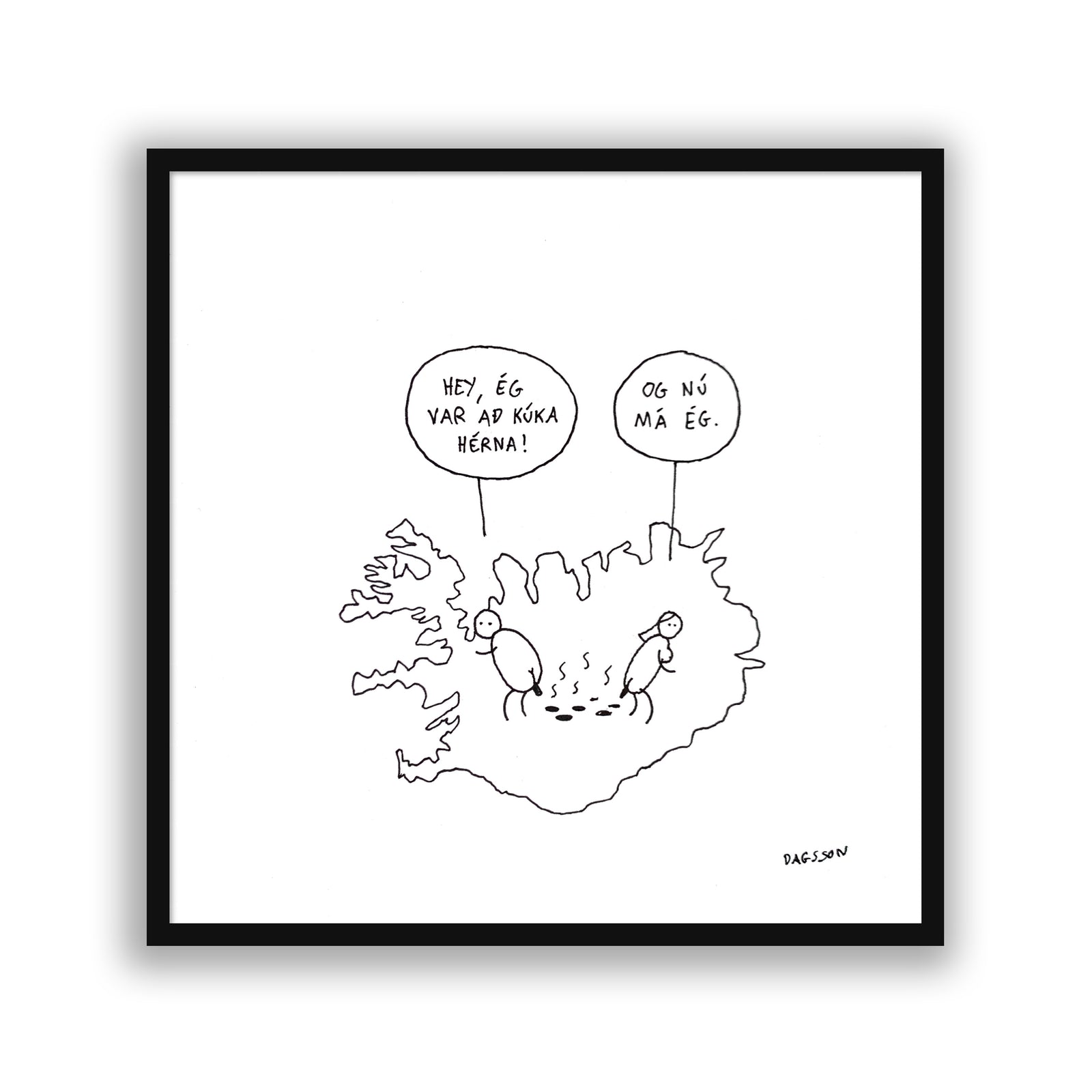 Nú má ég - teikning